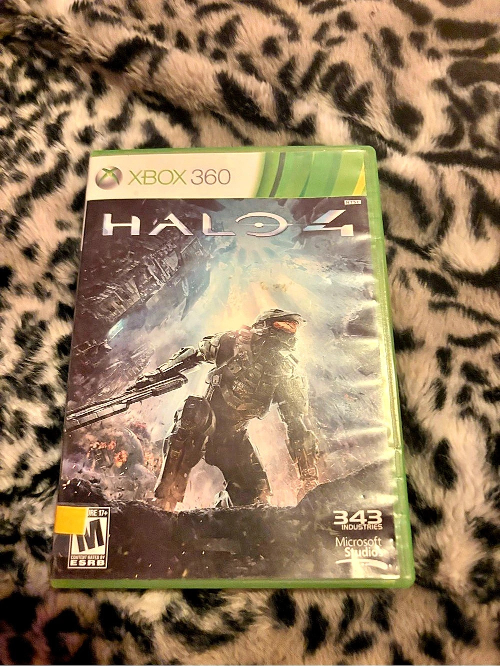 Microsoft Halo 4 Xbox 360 Game Case & Discs